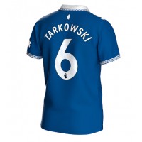Everton James Tarkowski #6 Hjemmebanetrøje 2023-24 Kortærmet